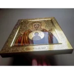 Икона Богородицы Знамение с чеканкой